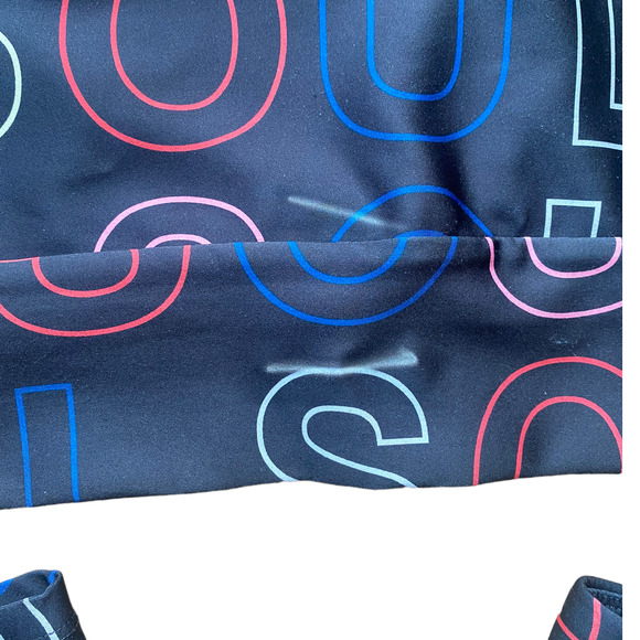 Soulcycle Soul Logo Black High Rise Leggings & Sports Bra Set Medium Multicolor - Picture 4 of 7